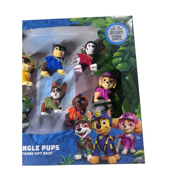 Paw Patrol Jungle Pups 8 Piece Figures Gift Pack‎ NEW - Picture 4 of 9